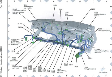 2008 mustang smart junction box location|Where is the Smart Power Distribution Junction Box located.